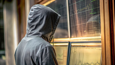 Человек в капюшоне анализирует инструменты для нелистинговой торговли в масштабе гигапикселей с помощью генеративного ИИ - RomanZ