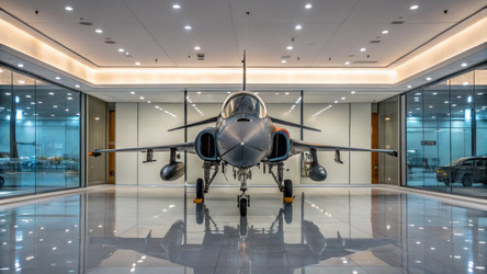 Hal Tejas представлен в выставочном зале с современным дизайном и генеративным искусственным интеллектом - RomanZ