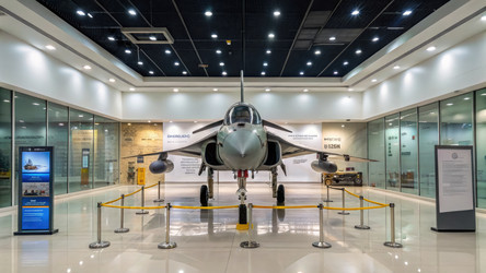 Хэл Техас демонстрирует передовые самолеты в выставочном зале, используя генеративный искусственный интеллект - RomanZ