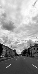 Московский проспект в ч\б - Bukaa9