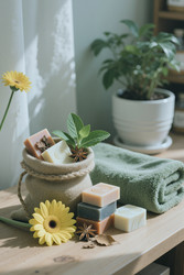 Организация производства натурального мыла для кампании по брендингу spa wellness - DragonImagesAsia