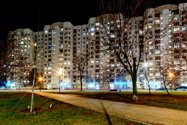 Улица Дмитрия Ульянова ночью. Москва - IgorRozhkov