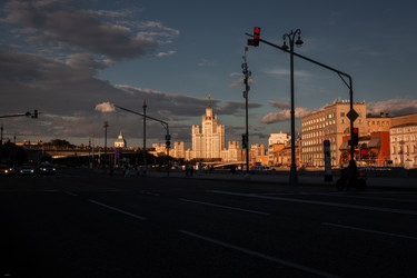 Золотая Москва: город в лучах заката - Hellcat_75