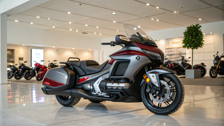 Демонстрационный образец мотоцикла Honda Gold Wing Trike в стандартном масштабе с использованием генеративного ИИ - RomanZ