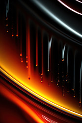 Красочное абстрактное искусство из жидкости с динамическим потоком, созданное с помощью генеративного ИИ - RomanZ