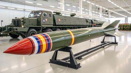 Демонстрация ракет SR в выставочном зале тайской армии с использованием генеративного искусственного интеллекта для военной техники - RomanZ