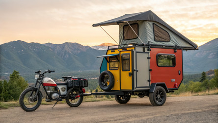 Трехколесный кемпер Tinytrail Trike Camper предлагает приключения в горах благодаря генеративному искусственному интеллекту - RomanZ