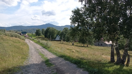 Лето горы дорога - bykgeniy