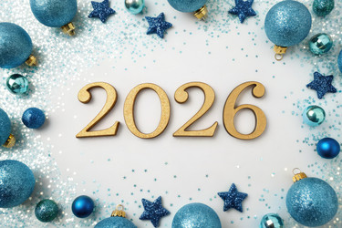 Праздничные украшения для встречи Нового 2026 года. Генеративный ИИ - RomanZ