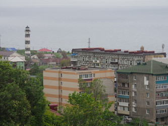 Холмск. Маяк. Сахалин. Lighthouse. Sakhalin. (marka) - marka