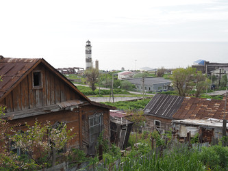 Холмск. Маяк. Сахалин. Lighthouse. Sakhalin. (marka) - marka
