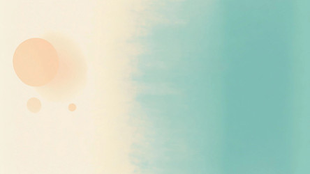 Abstract Banner Background in Pastel Turquoise and Beige – Soft Gradient Texture for Website Header, Branding, or Presentation Slide - Kulkann75