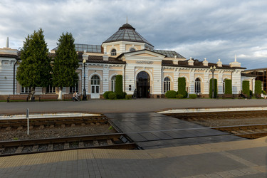 Беларусь. Могилев. Железнодорожный вокзал, станция Могилев-1 - ffoto-graff