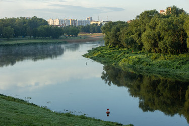 Беларусь. Могилев. Вид на реку Днепр - ffoto-graff