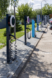 Беларусь. Могилев. Оборудование для зарядки электромобиля - ffoto-graff