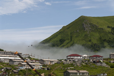 Малокурильское, остров Шикотан, Курилы, Россия. Сахалин. Sakhalin.  (marka) - marka