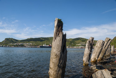 Малокурильское, остров Шикотан, Курилы, Россия. Сахалин. Sakhalin. (marka) - marka