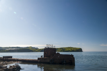 Малокурильское, остров Шикотан, Курилы, Россия. Сахалин. Sakhalin.  (marka) - marka