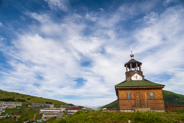 Малокурильское, остров Шикотан, Курилы, Россия. Сахалин. Sakhalin.  (marka) - marka