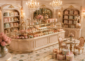 Витрина роскошной кондитерской - Lizz