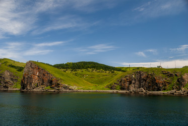 Малокурильское, остров Шикотан, Курилы, Россия. Сахалин. Sakhalin. (marka) - marka