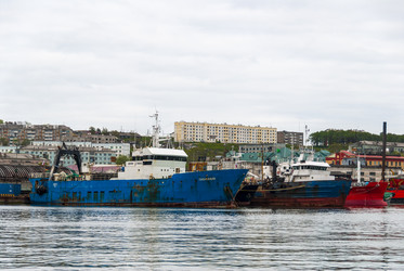 Порт. Корсаков. Сахалин. Korsakov. Sakhalin. (marka) - marka