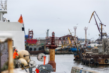 Порт. Корсаков. Сахалин. Korsakov. Sakhalin. (marka) - marka
