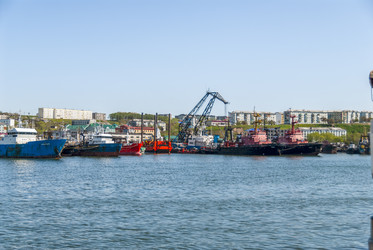Порт. Корсаков. Сахалин. Korsakov. Sakhalin. (marka) - marka