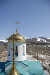 Храм Пресвятой Богородицы. Южно-Сахалинск. Сахалин. Sakhalin. (marka) - marka