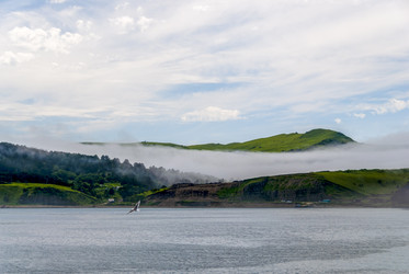 Малокурильское, остров Шикотан, Курилы, Россия. Сахалин. Sakhalin. (marka) - marka