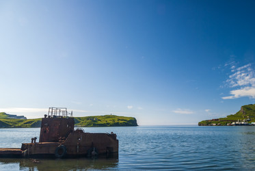 Малокурильское, остров Шикотан, Курилы, Россия. Сахалин. Sakhalin. (marka) - marka