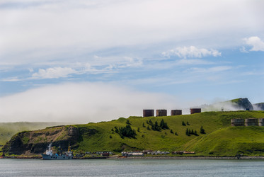 Малокурильское, остров Шикотан, Курилы, Россия. Сахалин. Sakhalin. (marka) - marka