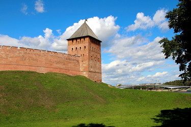 Вид на Новгородский кремль - Zauberfloten