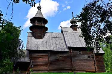 Старая деревянная церковь в Костроме - Mishell