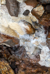 Ручей на склоне вулкана Баранского. остров Итуруп. A stream on the slope of the Baransky volcano. Iturup Island. Сахалин. Sakhalin. (marka) - marka