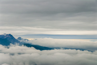 Вид с вулкана Баранского. остров Итуруп. View from Baransky volcano. Iturup Island. (Сахалин. Sakhalin. (marka) - marka