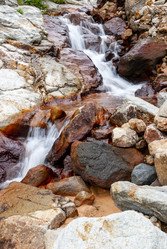 Ручей на склоне вулкана Баранского. остров Итуруп. A stream on the slope of the Baransky volcano. Iturup Island. Сахалин. Sakhalin. (marka) - marka