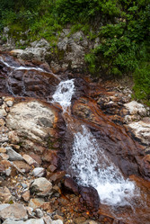 Ручей на склоне вулкана Баранского. остров Итуруп. A stream on the slope of the Baransky volcano. Iturup Island. Сахалин. Sakhalin. (marka) - marka