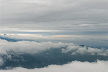 Вид с вулкана Баранского. остров Итуруп. View from Baransky volcano. Iturup Island. (Сахалин. Sakhalin. (marka) - marka