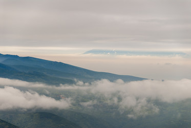 Вид с вулкана Баранского. остров Итуруп. View from Baransky volcano. Iturup Island. (Сахалин. Sakhalin. (marka) - marka