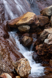 Ручей на склоне вулкана Баранского. остров Итуруп. A stream on the slope of the Baransky volcano. Iturup Island. Сахалин. Sakhalin. (marka) - marka