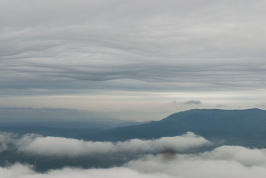 Вид с вулкана Баранского. остров Итуруп. View from Baransky volcano. Iturup Island. (Сахалин. Sakhalin. (marka) - marka