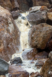 Ручей на склоне вулкана Баранского. остров Итуруп. A stream on the slope of the Baransky volcano. Iturup Island. Сахалин. Sakhalin. (marka) - marka