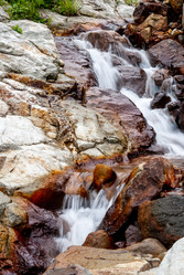 Ручей на склоне вулкана Баранского. остров Итуруп. A stream on the slope of the Baransky volcano. Iturup Island. Сахалин. Sakhalin. (marka) - marka