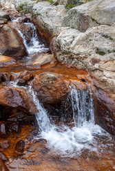Ручей на склоне вулкана Баранского. остров Итуруп. A stream on the slope of the Baransky volcano. Iturup Island. Сахалин. Sakhalin. (marka) - marka
