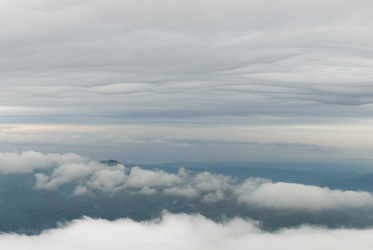 Вид с вулкана Баранского. остров Итуруп. View from Baransky volcano. Iturup Island. (Сахалин. Sakhalin. (marka) - marka