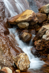 Ручей на склоне вулкана Баранского. остров Итуруп. A stream on the slope of the Baransky volcano. Iturup Island. Сахалин. Sakhalin. (marka) - marka