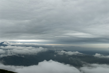 Вид с вулкана Баранского. остров Итуруп. View from Baransky volcano. Iturup Island. (Сахалин. Sakhalin - marka
