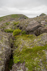 Вершина вулкана Баранского. остров Итуруп. View from Baransky volcano. Iturup Island. (Сахалин. Sakhalin. (marka) - marka
