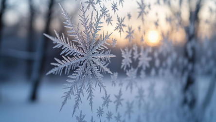 Frost Patterns on Cold Glass – Winter Frozen Window Texture for Seasonal Wall Art or Product Backdrop - Kulkann75
